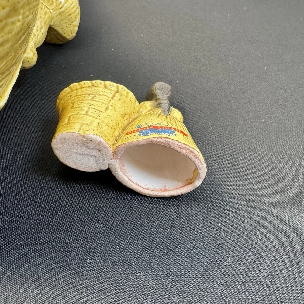 Vtg 1970'S Ceramic Corn Husk Doll Figurine 10
